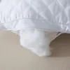 37 White Soft Feather Fabric Pillow Sleep Pillow stretch Neck for Sleeping Hotel standard and Home Supplies bed1