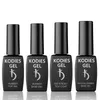 Kodies gel 12ml / 8ml Base de borracha casaco top casaco uv gel esmalte conjunto brilhante sem top pegajoso sem limpe a base de reforço forte