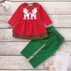 Vêtements de Noël Baby Two Piece Sets Tentifit Kids Boy T-shirt à manches longues + pantalons de vêtements pour bébé