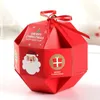 Cadeau cadeau 10pcs Noël Sweet Carrier Candy Box Emballage Tree Party Favor USJ991