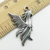 50pcsLot Phoenix Vogels Lichtmetalen Charms Hanger Retro Sieraden Maken DIY Sleutelhanger Oude Zilveren Hanger Voor Armband Oorbellen Neckla9242363