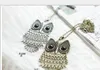 New necklace fashionable and popular in Europe and America retro owl necklace sweater chain wl1077