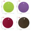 Round Honeycomb Silicone Mat High Temperature Resistance Heat Insulation Table Placemats Non Slip Bowl Pot Cup Pad Coasters DBC BH2735