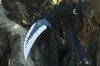 1 Шт. Открытое Выживание Karambit Нож Высокоуглеродистая Сталь Сатин Лезвие Полный Тан Паракорд Ручка Фиксированная Лезвие Когтя Ножи