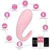 Olo Silicone Monster Pub Vibrator App Bluetooth Trådlös fjärrkontroll G-Spot Massage 8 Frekvens Vuxen Spel Sexleksaker för Kvinnor Cy200520