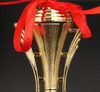 Anpassad kopp metallhantverk Presentfotboll Sport Cup Medalj High-end Metal Cup Electroplate Customizable