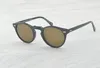 2020 Gregory Peck Brand Designer 45 mm 47 mm hommes Femmes Lunettes de soleil Oliver Vintage Vintage Polarise Sunglasses Peoples OV5186 Retro Sun Glass7488494
