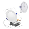 Stock aux États-Unis - Downlight LED mince 15 W 6 pouces avec boîte de jonction 15 W = 120 W 1125LM 3000 K Blanc chaud Luminaire de plafond encastré à intensité variable