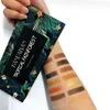 HANDAIYAN 14 couleurs Sexy femmes mat Palette de fard à paupières maquillage fumé étanche pigmenté mat paillettes nuances Palette de fard à paupières