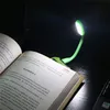 Lâmpada de Luz LED Mini USB Portátil 6 LEDs Super Bright Book Light Reading Lamp Ajustar Ângulo de Iluminação Flexível para Notebook Laptop de Energia Móvel