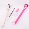 Nurse Appearance clay Ballpoint Pen 0.5mm Tip Black Refill School Student Stationery Office Writing Pen Gift Pen