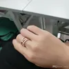 新しい925スターリングシルバーの女性の結婚指輪のロゴのオリジナルボックスPandora 18KローズゴールドCZダイヤモンドリングセットガールズギフトジュエリー