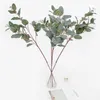 Baies artificielles branches d'eucalyptus vertes fausses feuilles de fruits pour la maison boutique mariage arrangement floral décoration fleurs
