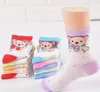 200Pair Nieuwe Aankomst Boy Girls Autumn Winter Break Cartoon Socks Kids Cotton Soft Softs Baby Candy Color Brand Socks