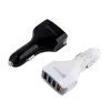 Szybka ładowarka 3.0 Ładowarka samochodowa Adapter 7A QC3.0 Turbo Szybki ładowanie 4 USB Car Mobile Phone Carger do Sumsung Xiaomi Universal