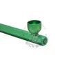 Premium Aluminum Alloy Metal Smoking Pipe 152 MM Detachable With Metal Bowl Herbal Pipe Hand Pipes Mix Color