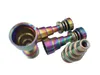 Accessoires pour fumeurs Rainbow Titanium 10mm 14mm 18mm joint pour mâle et femelle clou sans dôme gr2 qualité convient à tous les bongs en verre