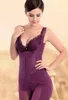 drop m6xl women seamless full body shaper waist underbust cincher suit control firm tummy beige black purple drop9999065