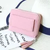 أعلى جودة تصميم كريمة المرأة جلدية حامل بطاقة محفظة صغيرة البريدي عملة محفظة مخلب حقيبة