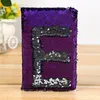 Fashion Sequin Letter Notebook Notepads tickler Books Fashion Office School Supplies Stationery Gift Christmas Gift Free DHL