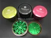 2,5 polegadas Ansotadas Version 2.0 Top Hard e Spice Grinder CNC Aluminium Tobacco Grinder para fumar Herb seco