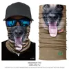 3D Animal Monkey Shark Dog Tiger Face Masks Seamless Magic Bandana Neck Warmer Tube Shield Gaiter Scarf Headband Snowboard Bicycle Headwear