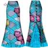 Afrykańskie spódnice dla kobiet Long Maxi Spódnica Dla Kobiet Plus Rozmiar Nowe Afrykańskie Kobiety Clothis One Piece Lady Ubrania 4XL Natural Wy300
