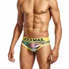 Jockmail Brand Printed Mens Underkläder Briefs Sexiga Men Bikini Panties Calzoncillos Hombre Slips Cuecas Calcinha Gay Underkläder Lossa