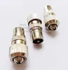 RF Antena Catv TV FM Coax Cable Pal masculino Jack conector adaptador / 10pcs