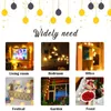 Globe Rattan Ball String Lights Goodia 13,8 Fuß 40 LED Warmweiß Lichterkette für Innen Schlafzimmer Hochzeit Urlaub Weihnachtsbaum Party