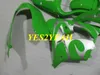 Kawasaki Ninja ZX-9R ZX9R 2000 2001 ZX 9R 00 01 ABS 녹색 실버 페어링 바디 키트 + 선물 KK18 선물 KK18