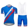 Factory direct sales Moxilyn 2020 Team Slovakia Cycling Jersey Gel Bib Set Mtb Bicycle Clothing Bike Wear Breathable Mens Short Maillot Culotte