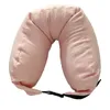 Manufacturer's direct selling U-shaped pillow, no print, custom made foam pillows neck airplane trip