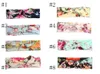 Diadema bohemia Algodón Niña Bebé Bowknot Flor Turbante Twist Head Wrap Nudo trenzado Banda para el cabello suave Niños Florales Diademas Bandanas 14506