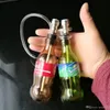 El nuevo Sprite Cola Hookah Venta al por mayor Bongs Quemador de aceite Tubos Tubos de agua Plataformas de vidrio Fumar