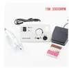 Elektrische Nail Boor Manicure Machine 32W 35000RPM Set voor Nail Pedicure Machine Fingernail Boormateriaal Manicure Tools