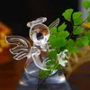 Clear Angel Glass Hanging Vase Bottle Terrarium Hydroponic Container Plant Pot DIY Home Garden Decor Birthday Gift 2 Sizes DBC BH22271263