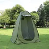 1-2persons Portable Privacy Shower Toilet Camping Pop Up Tent Camouflage UV function outdoor dressing tent pography tent2722