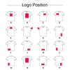 Lanmaocat Hombres Camiseta de algodón Texto personalizado Camisetas personalizadas Impresión personalizada Logotipo Hombres Camisas Manga Logo Impreso Envío gratis Y19060601
