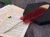 DHL мода перья перо шариковая ручка шариковые ручки для свадебных подарков офисная школа написание приставьте писать расходные материалы