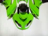 Högkvalitativa ABS Fairings för Kawasaki Ninja ZX-6R 2009 2010 2011 2012 Green Body Repair Fairing Bodywork 2009-2012 ZX6R ZX 6R 636 ZX636