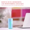 Mini Ultrasonic Luftfuktare Aroma Eterisk Olje Diffuser Aromaterapi Mist Maker 7 Färg Bärbara USB Luftfuktare för Hem Bil Sovrum