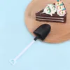 100pcs/lot Mini Disposable Plastic Cake Scoop Potted Shovel Garden Party Supplies Ice Cream Pastry Spoon