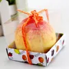 Apple Shaped Fruit Candles Fruit Fragrant Candle Romantic Home Party Bröllop Födelsedagsfest dekoration Candles Valentine Gift