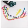 Девушки красочные парики хвостовые волосы украшения для волос Claw Clips Craid Headwear для детских девочек аксессуары для волос 15lot90pcs8174596