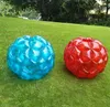 90cm engraçado Bola de futebol de futebol infantil ao ar livre adultos esportes infláveis ​​zorb hamster bolas bolhas toques bolas de rolamento de pvc brinquedos de zorbing