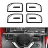 Couvercle de bol et Patch de poignée de porte intérieure à 4 portes, accessoires d'intérieur de style de voiture pour Jeep Wrangler JK 2011 – 2017