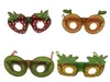 Kreative Party-Sonnenbrille für Mädchen und Jungen, lustige Erdbeer-Kiwi-Ananas-Brille, hawaiianische tropische Kostüm-Party-Brille, Geschenk für Babys