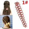 Trecce facili Capelli Braider 6 Stili Lady French Hair Bun Maker Braiding Tool Weave Braider Roller Hair Twist Styling Tool Strumento fai da te Accessori