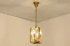 Koperen hanglamp messing opknoping licht kaars kroonluchter moderne ophanging amerikaanse stijlvolle land nordic myy